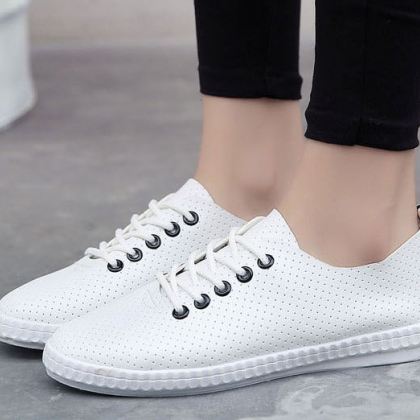 Breathable Small White Shoes Leisure Sports Shoes..