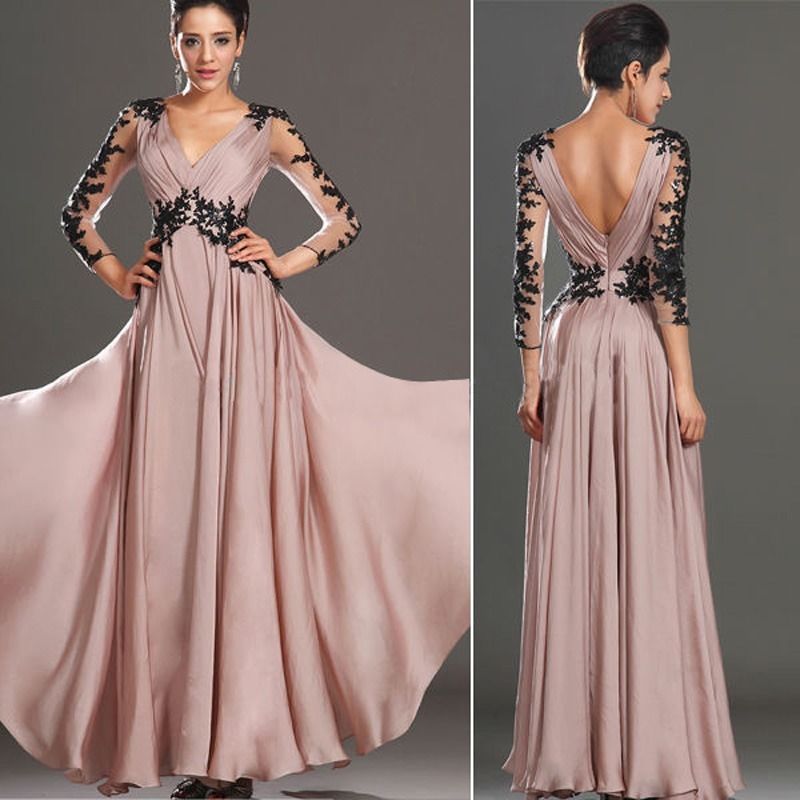 long dresses for cocktail party